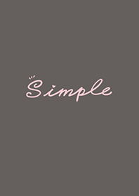 Simple Color J-Grey Brown (Pi3)