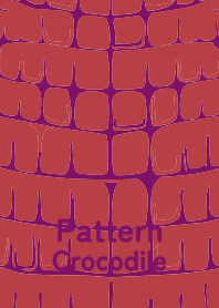 Pattern Crocodile enjiiro