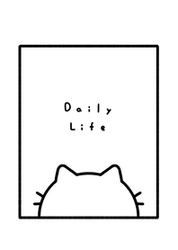 貓 simple /white black