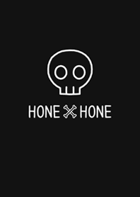 Simple skull "HONE HONE"