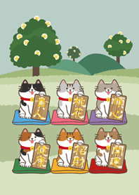 แมวนำโชคในป่า！(มิ้นต์แสง)