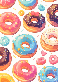 甜甜圈好好吃 1