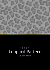 Leopard Pattern BLACK GRAY 21