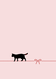 運気アップ着せかえ リボンと猫