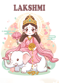 Lakshmi, success, wealth, prosperity 3JP