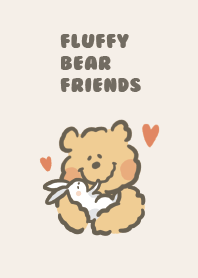 Fluffy Bear Friends