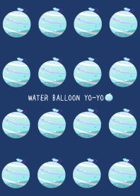 WATER BALLOON YO-YO/NAVY BLUE