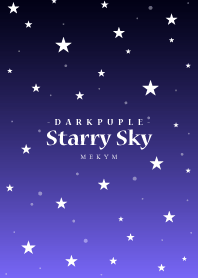 - Starry Sky Dark Purple -