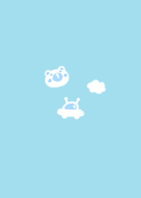 simple blue icon
