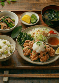 Oroshi Chicken tatsuta-I LOVE FOOD