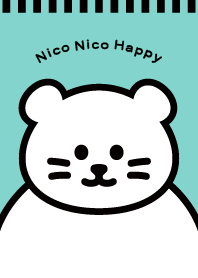 Nico Nico Happy Bear / Mint