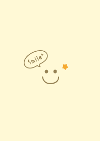星 微笑 <黃色>