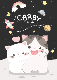 Carby&friends : galaxy black.