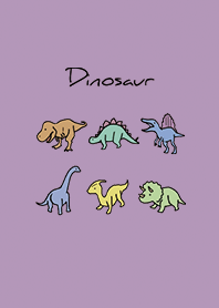 紫 : 恐竜