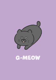 Q-meow5 - dark purple