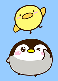 Small round penguin
