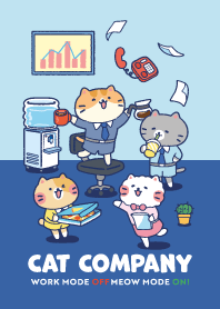 Cat Company : Work Mode Off Meow Mode On