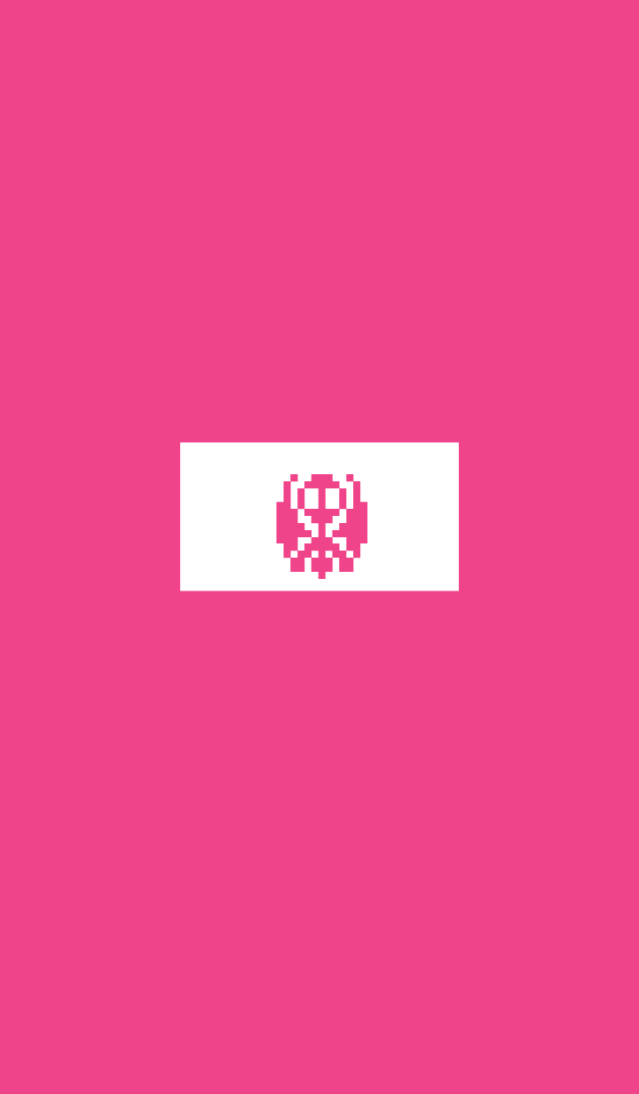 sqare skull(pink3)