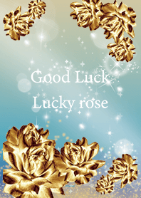 Light Blue : Rising fortune! Gold Rose