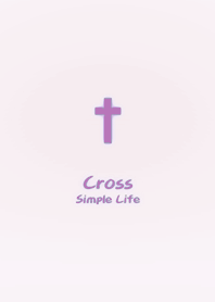 簡約迷你十字架2.0-粉紫1 凱瑞精選集