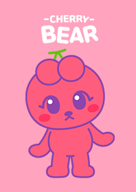 Cherry Bear - Pink