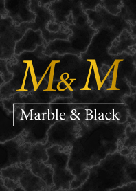 M&M-Marble&Black-Initial