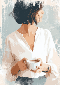 Morning Coffee Moment X