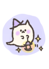 Let's Go! white cat 17