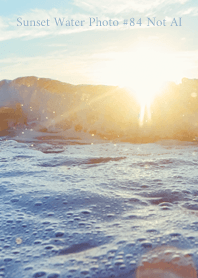Sunset Water Photo #84 Not AI