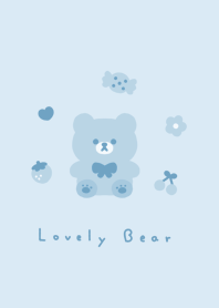 Bear and items/aqua