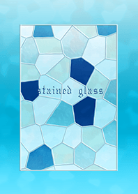 stained glass*blue