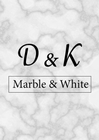 D&K-Marble&White-Initial