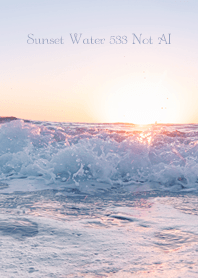 Sunset Water 533 Not AI
