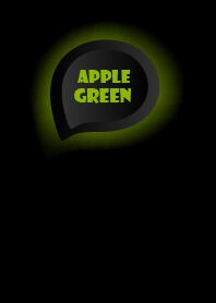 Apple Green With Black Theme