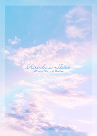 Rainbow sky #9 / Natural style