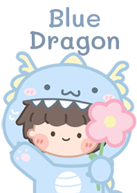 Baby Blue dragon!