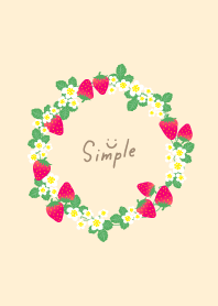 かわいい　いちご　リース19