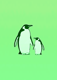 Green penguin