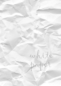 シンプルwhite paper
