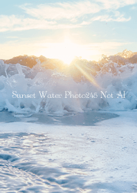 Sunset Water Photo245 Not AI