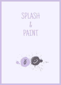 Splash & Paint - パープル 04