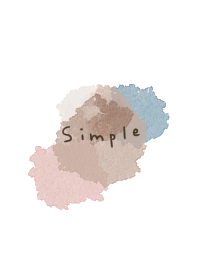 Fashionable watercolor.