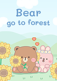Bear&Rabbit go to the forest!