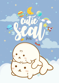Seal Cutie Galaxy Blue