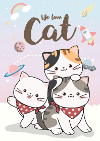 We love cat.(Pastel Ver.)