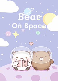 Bear On Space purple!