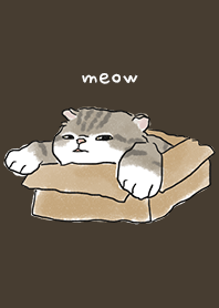 neko drawing1 / chocolate