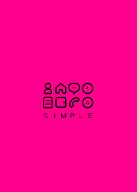 SIMPLE(black pink)V.365b