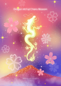 華麗に運気UP☆黄金昇り龍&赤富士
