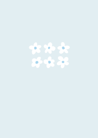 Light blue little flowers.(Japan)